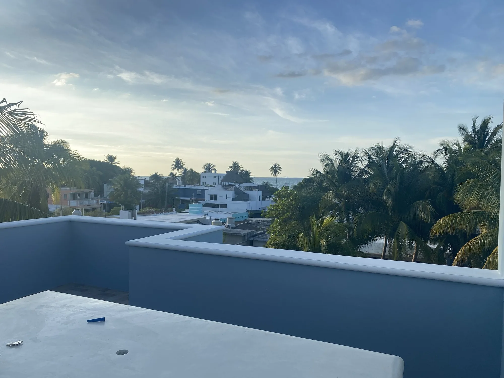 Condo Azul — rooftop view