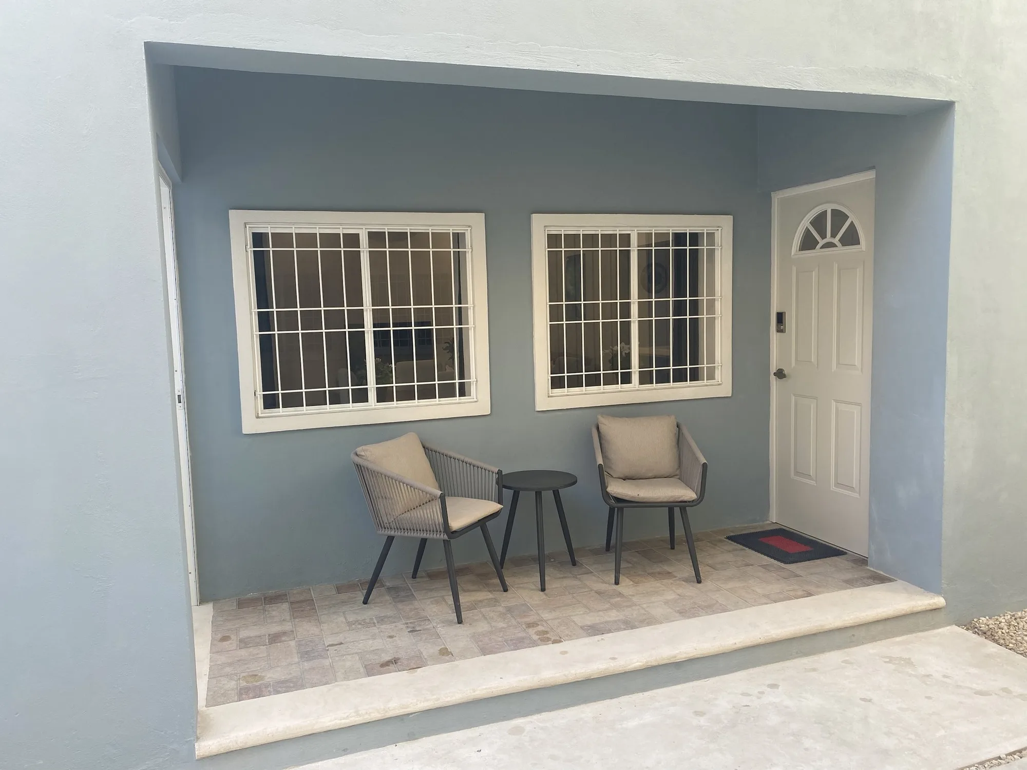 Condo Azul — front porch